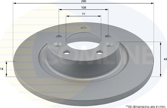 Comline ADC1581 - Discofreno autozon.pro