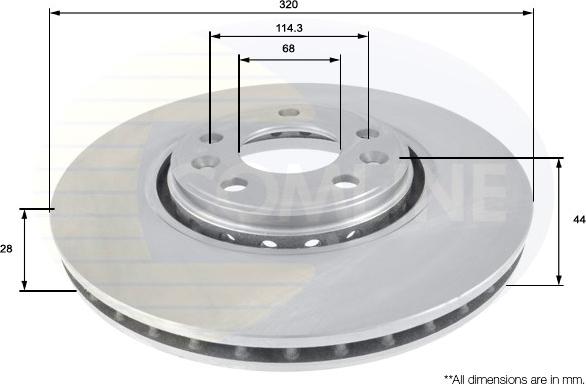 Comline ADC1582V - Discofreno autozon.pro