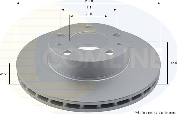 Comline ADC1535V - Discofreno autozon.pro