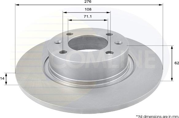 Comline ADC1533 - Discofreno autozon.pro