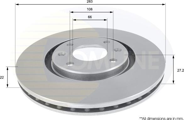 Comline ADC1520V - Discofreno autozon.pro