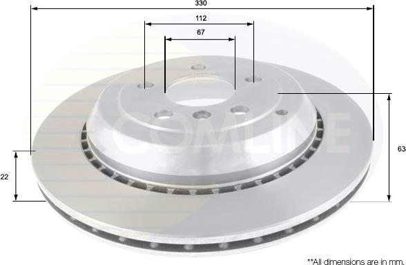 Comline ADC1649V - Discofreno autozon.pro