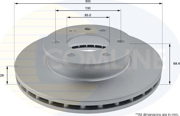 Comline ADC1640V - Discofreno autozon.pro