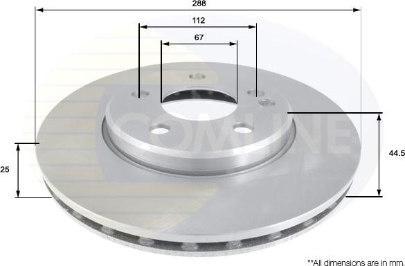 Comline ADC1641V - Discofreno autozon.pro