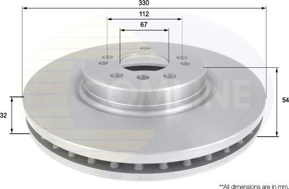 Comline ADC1648V - Discofreno autozon.pro