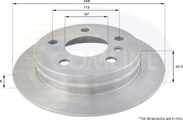 Comline ADC1643 - Discofreno autozon.pro