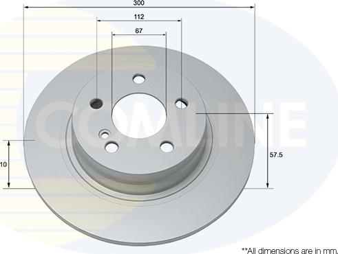 Comline ADC1663 - Discofreno autozon.pro