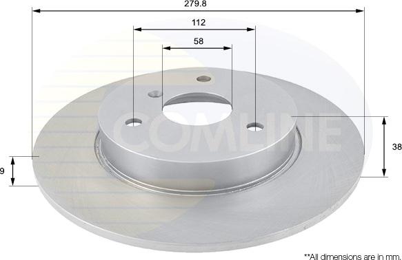 Comline ADC1607 - Discofreno autozon.pro