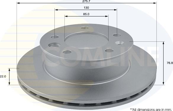 Comline ADC1610V - Discofreno autozon.pro