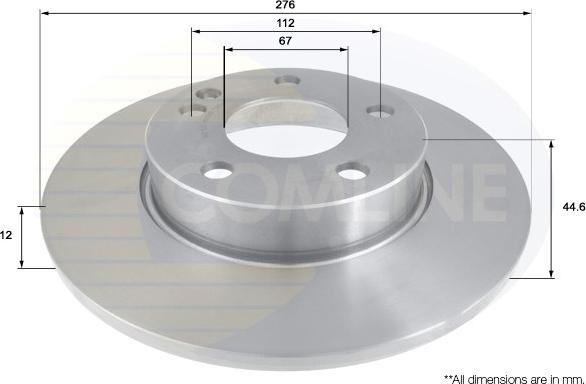 Comline ADC1638 - Discofreno autozon.pro