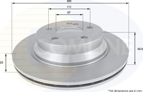 Comline ADC1626V - Discofreno autozon.pro