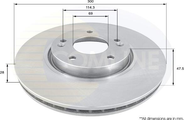 Comline ADC1092V - Discofreno autozon.pro