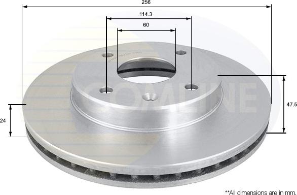 Comline ADC1054V - Discofreno autozon.pro