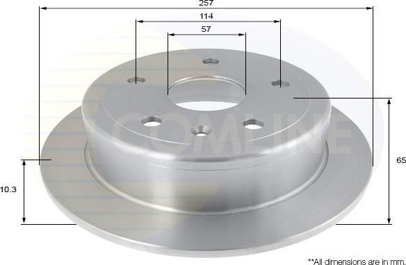 Comline ADC1012 - Discofreno autozon.pro