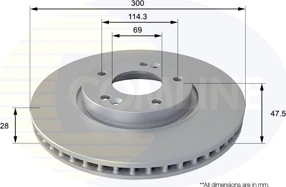 Comline ADC1089V - Discofreno autozon.pro