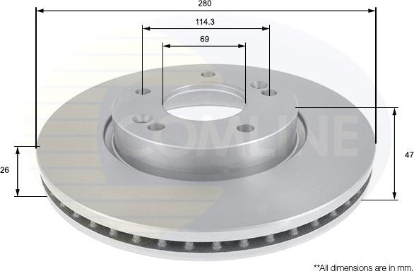 Comline ADC1082V - Discofreno autozon.pro