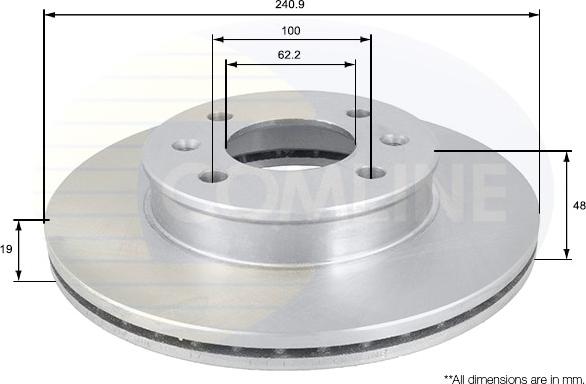 Comline ADC1039V - Discofreno autozon.pro