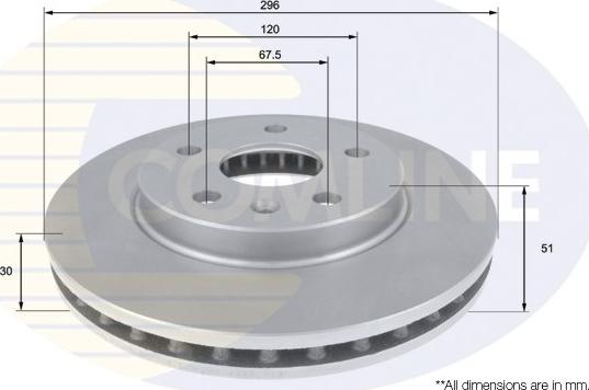 Comline ADC1143V - Discofreno autozon.pro