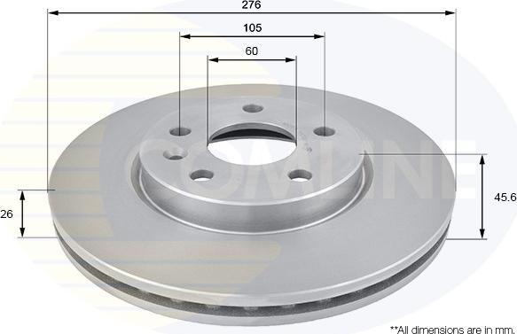 Comline ADC1151V - Discofreno autozon.pro