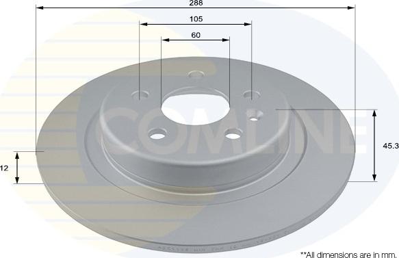 Comline ADC1165 - Discofreno autozon.pro