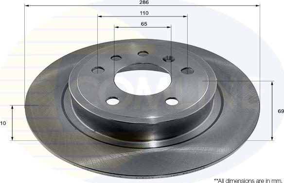 Comline ADC1160 - Discofreno autozon.pro