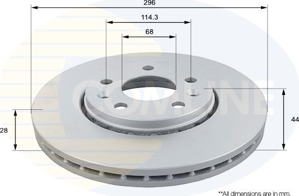 Comline ADC1163V - Discofreno autozon.pro