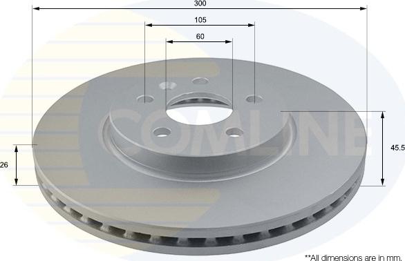 Comline ADC1162V - Discofreno autozon.pro