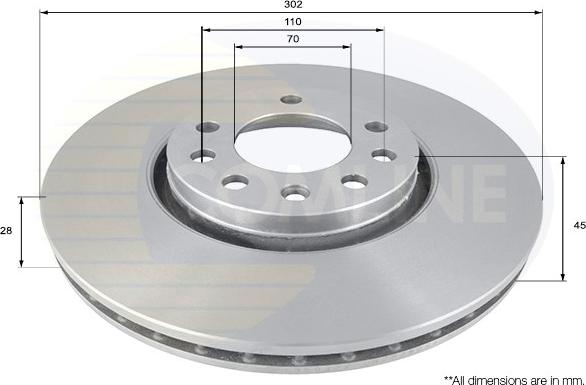 Comline ADC1115V - Discofreno autozon.pro