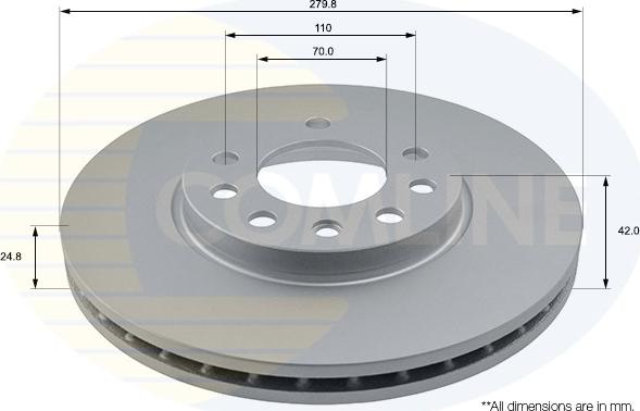 Comline ADC1113V - Discofreno autozon.pro