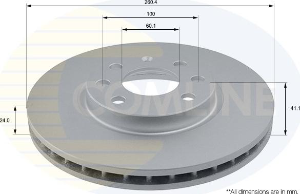 Comline ADC1112V - Discofreno autozon.pro