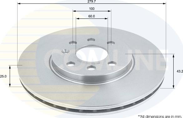 Comline ADC1131V - Discofreno autozon.pro