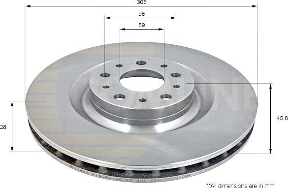 Comline ADC1844V - Discofreno autozon.pro