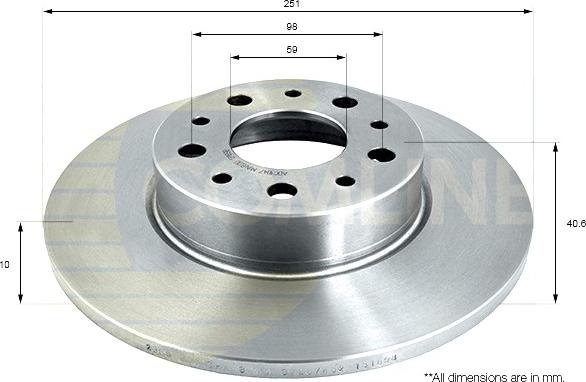 Comline ADC1847 - Discofreno autozon.pro