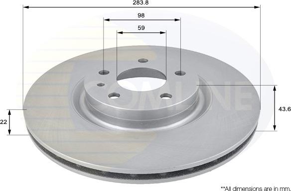 Comline ADC1805V - Discofreno autozon.pro