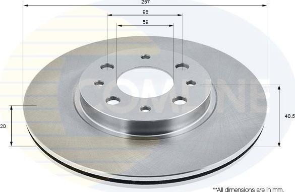 Comline ADC1803V - Discofreno autozon.pro