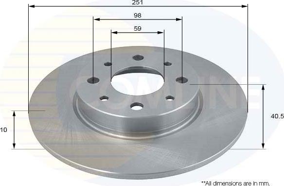 Comline ADC1835 - Discofreno autozon.pro