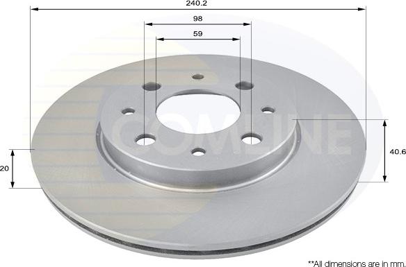 Comline ADC1821V - Discofreno autozon.pro