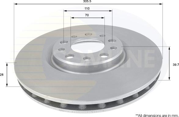 Comline ADC1828V - Discofreno autozon.pro