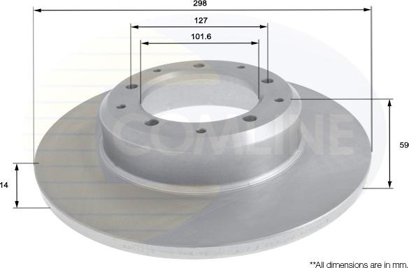 Comline ADC1338 - Discofreno autozon.pro