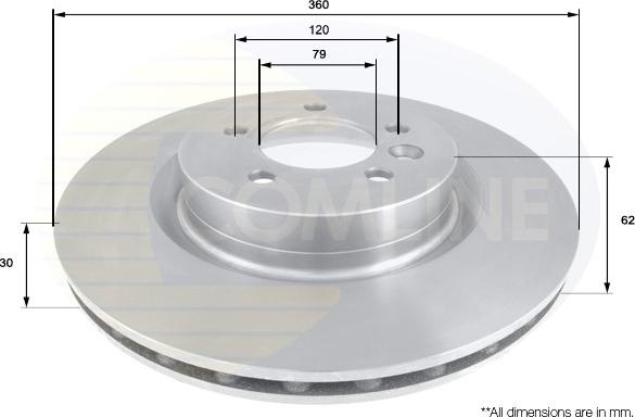 Comline ADC1328V - Discofreno autozon.pro