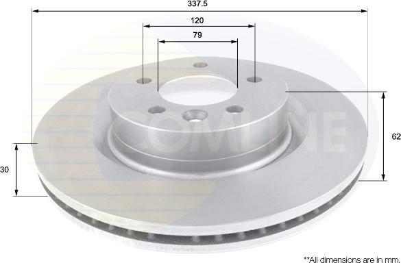 Comline ADC1323V - Discofreno autozon.pro