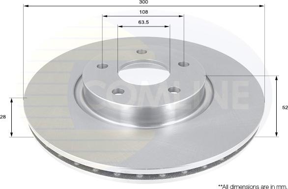 Comline ADC1249V - Discofreno autozon.pro