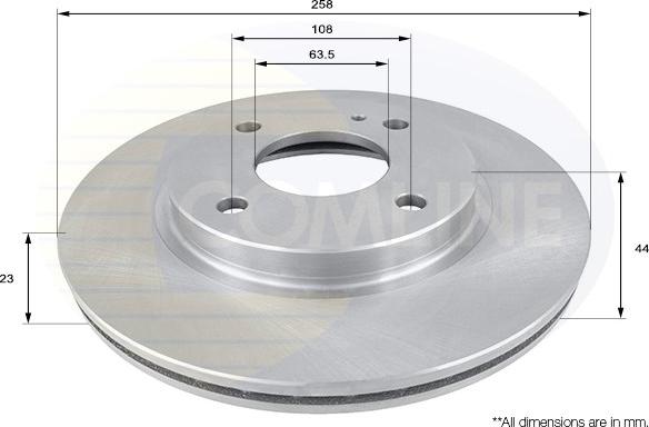 Comline ADC1243V - Discofreno autozon.pro