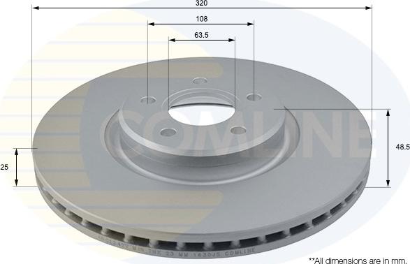 Comline ADC1242V - Discofreno autozon.pro