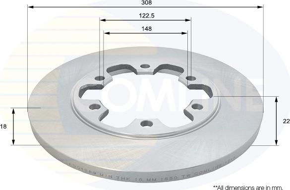 Comline ADC1269 - Discofreno autozon.pro