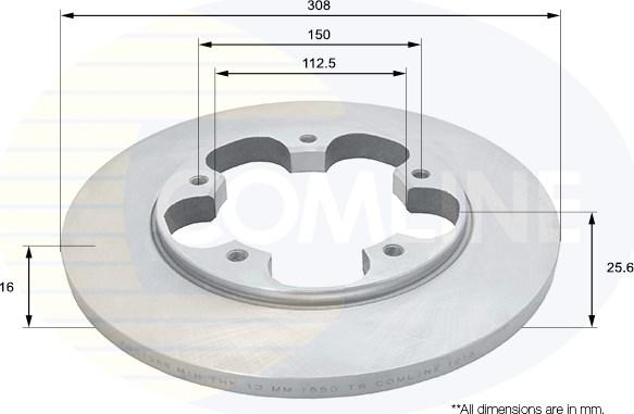 Comline ADC1268 - Discofreno autozon.pro