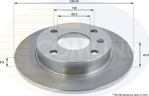 Comline ADC1203 - Discofreno autozon.pro