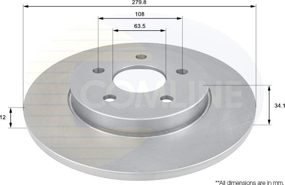 Comline ADC1219 - Discofreno autozon.pro