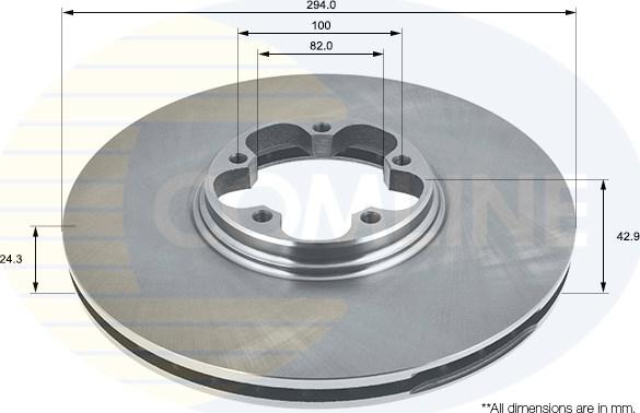 Comline ADC1213V - Discofreno autozon.pro