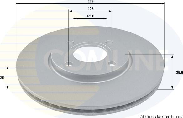 Comline ADC1280V - Discofreno autozon.pro